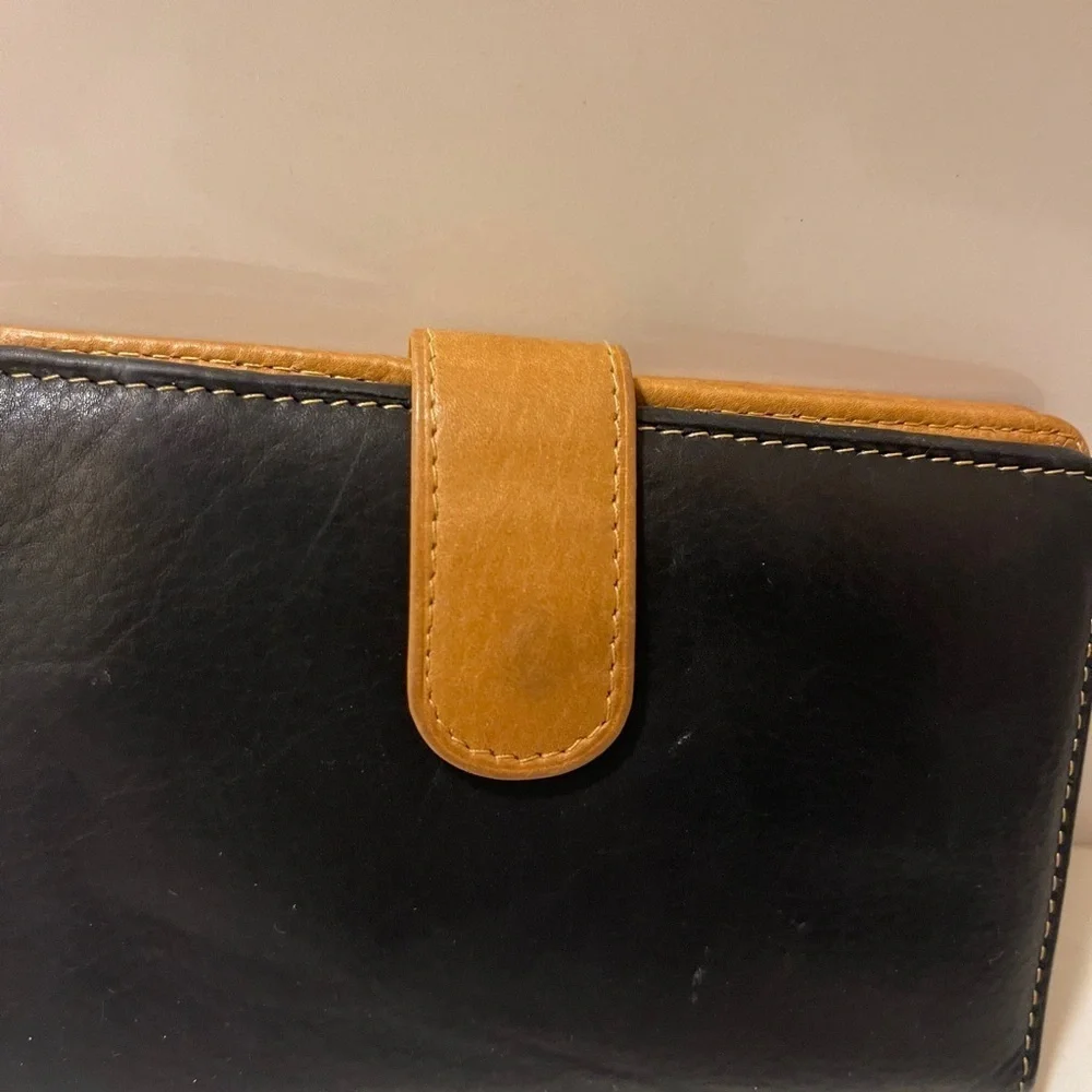 SAFARI LICHFIELD LEATHER lack and tan